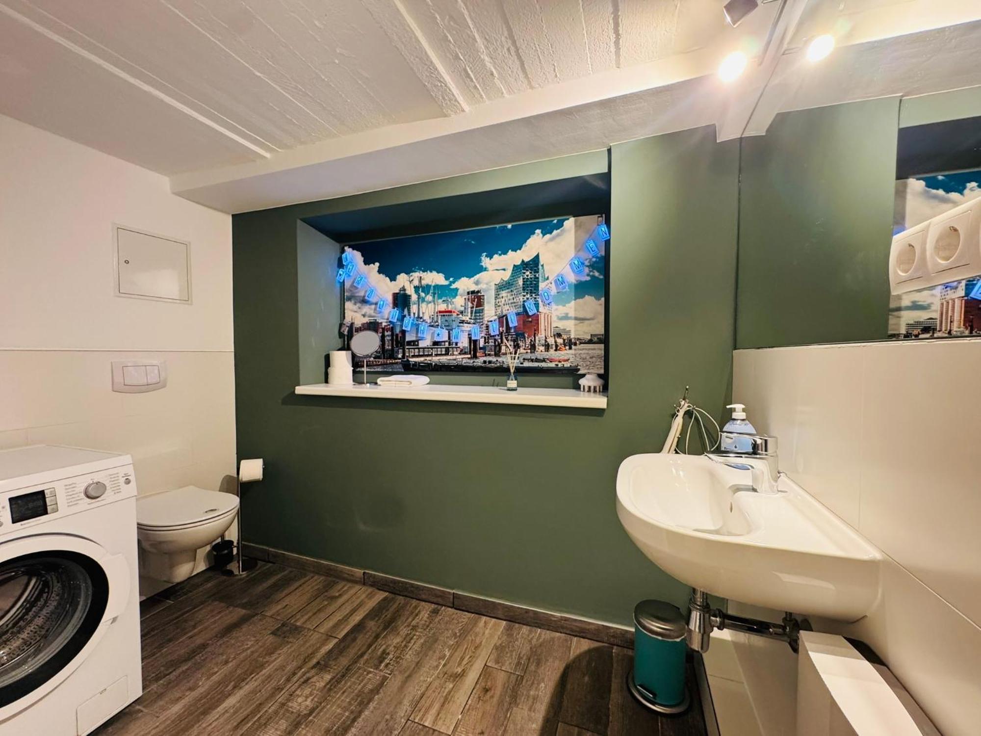 Urban Stay Hamburg - Apartments "Backbord" & "Steuerbord Mit Sauna" Zewnętrze zdjęcie